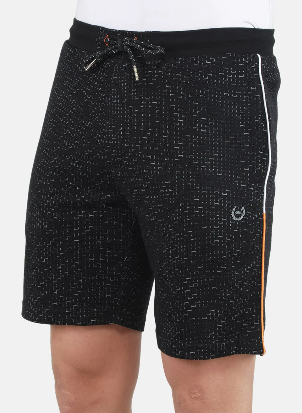 Men Black Printed Bermuda - Image 5