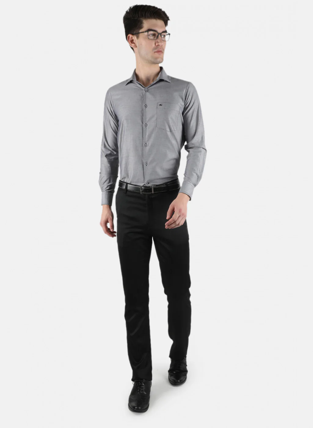 Men Black Printed Shirt - Image 4