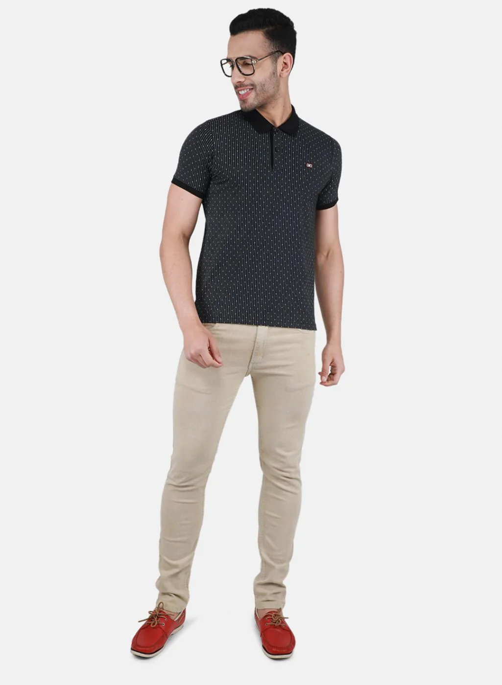 Men Black Printed T-Shirt - Image 4
