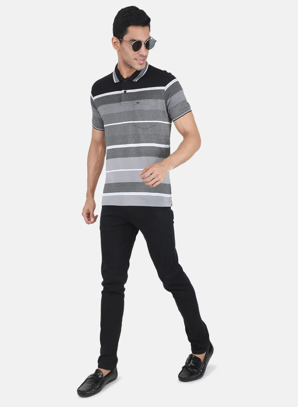 Men Black Printed T-Shirt - Image 4