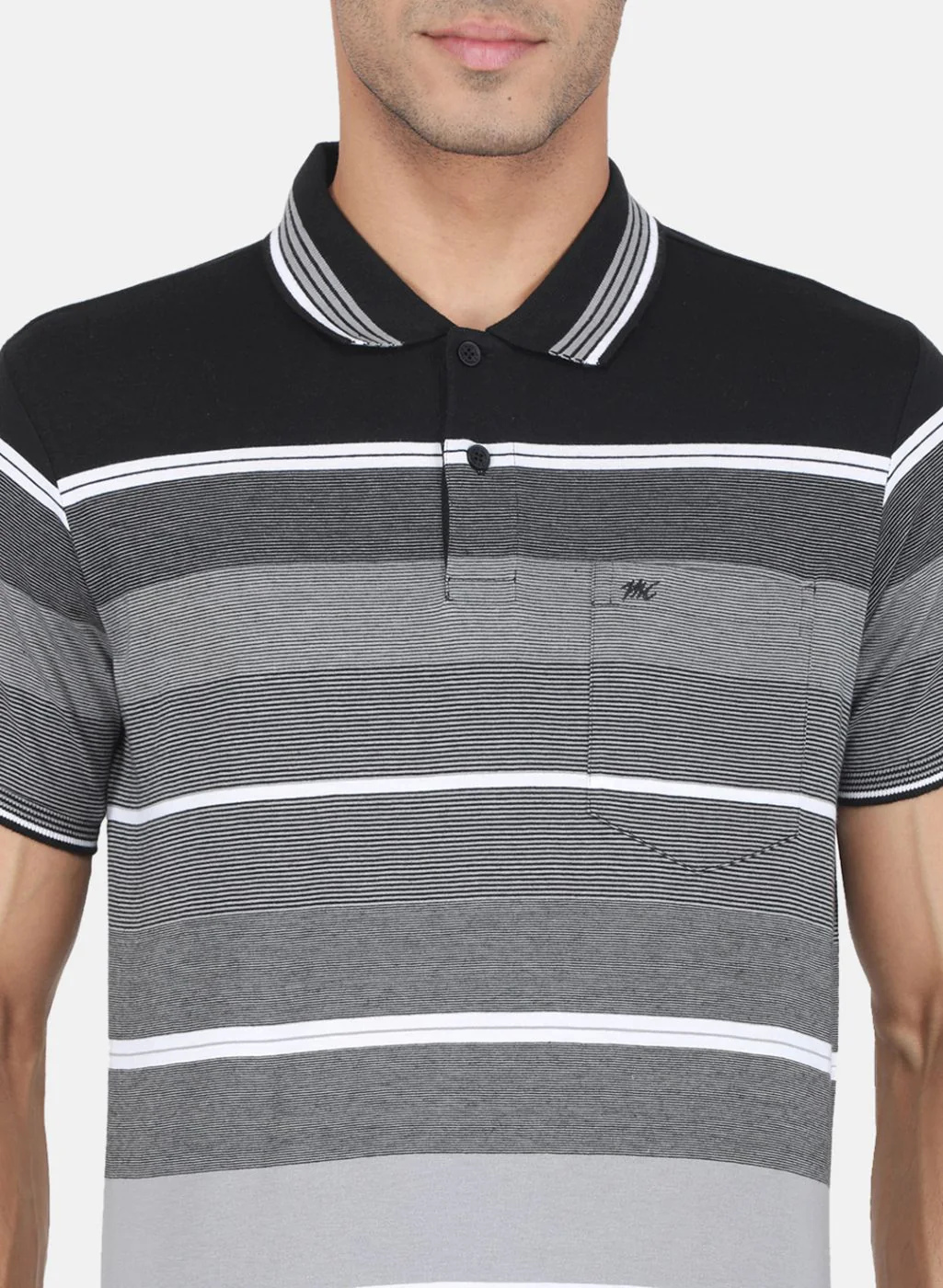 Men Black Printed T-Shirt - Image 5