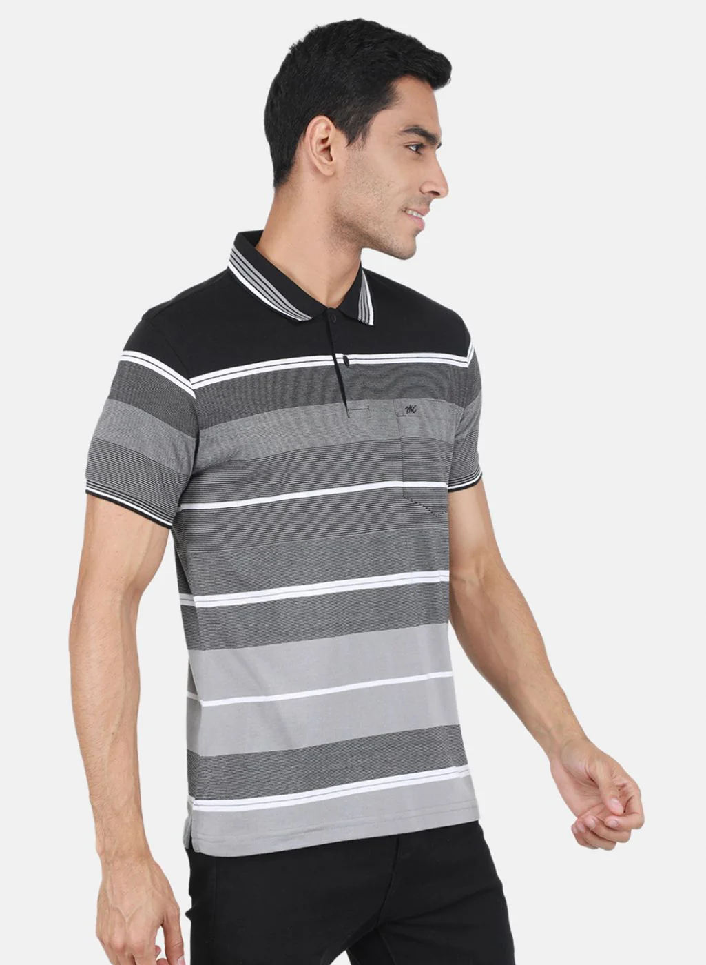 Men Black Printed T-Shirt - Image 6