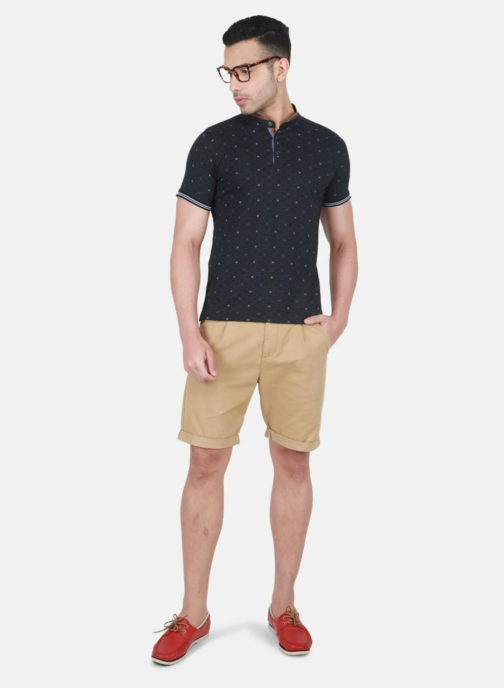 Men Black Printed T-Shirt - Image 4