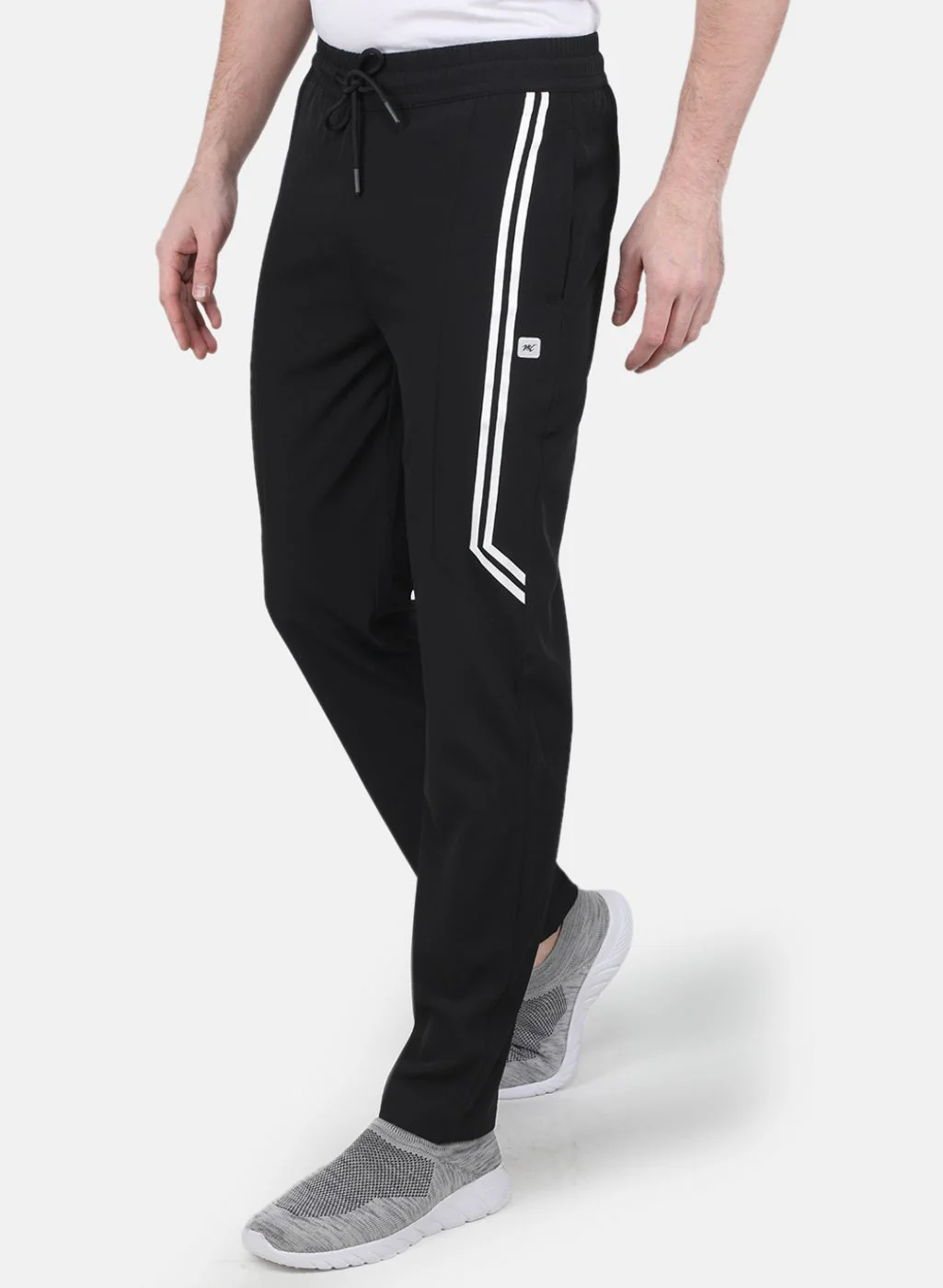 Men Black Regular Fit Lower - Image 2