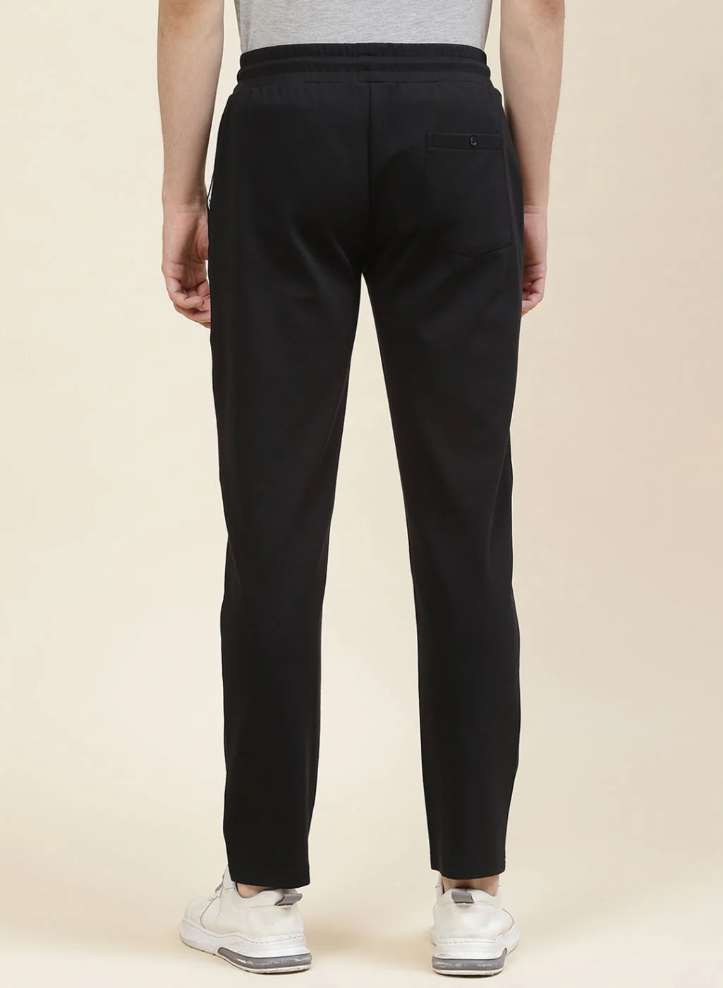 Men Black Regular Fit Lower - Image 5
