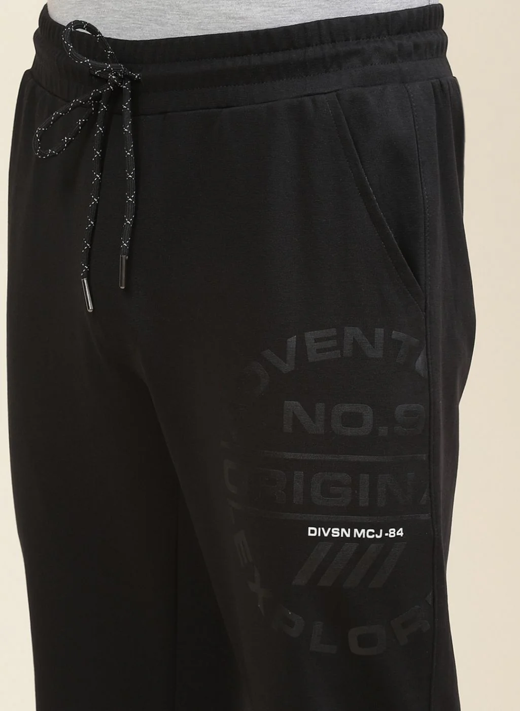 Men Black Regular Fit Lower - Image 6