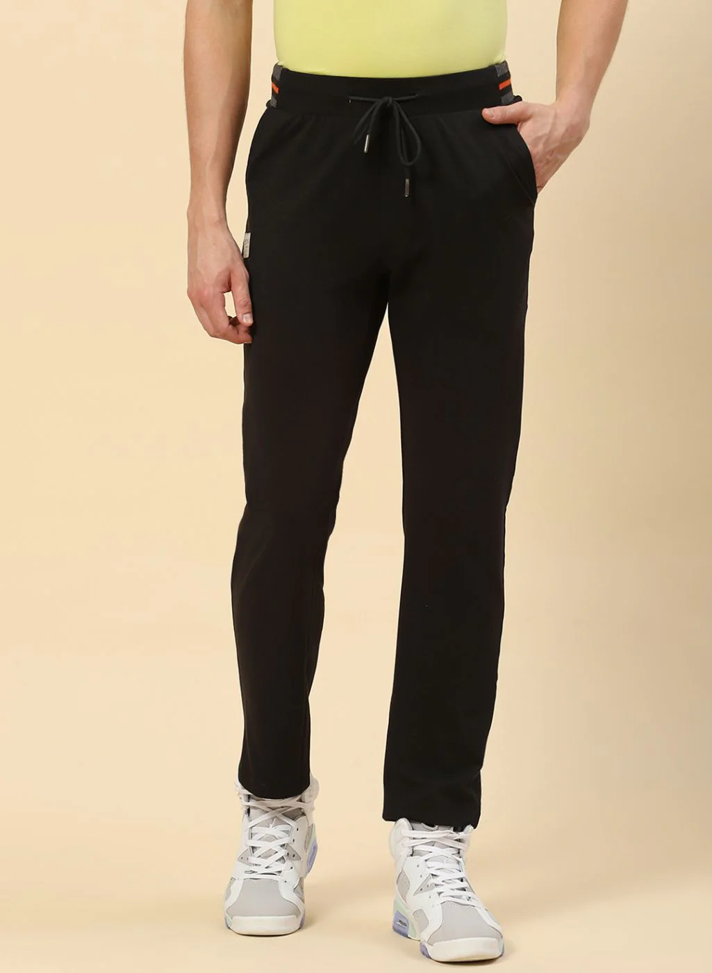 Men Black Regular Fit Lower - Image 2