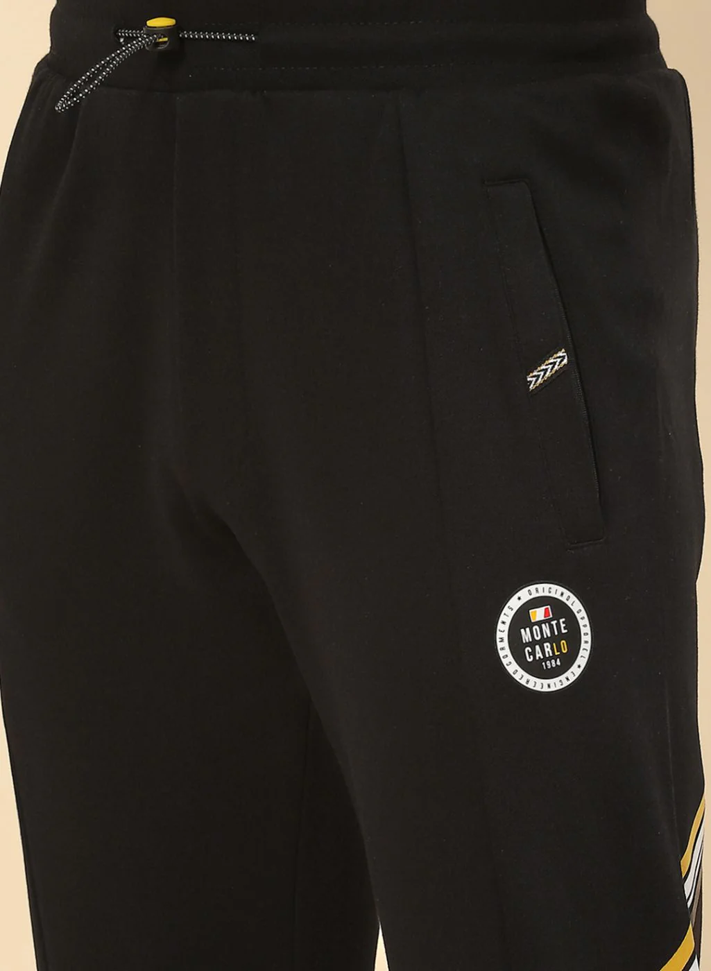 Men Black Regular Fit Lower - Image 6