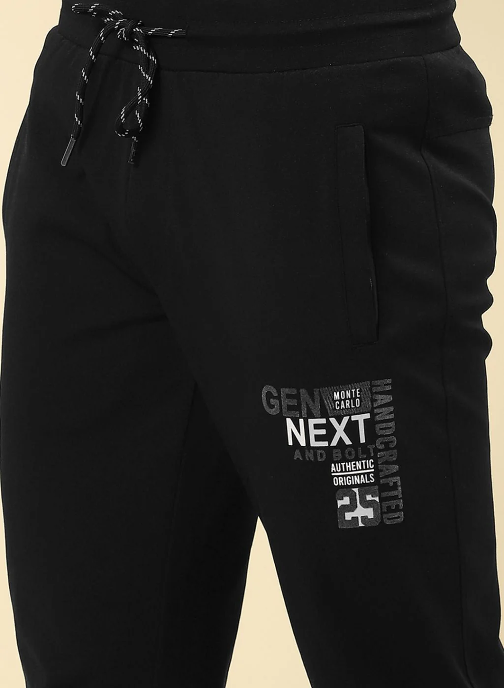 Men Black Regular Fit Lower - Image 6