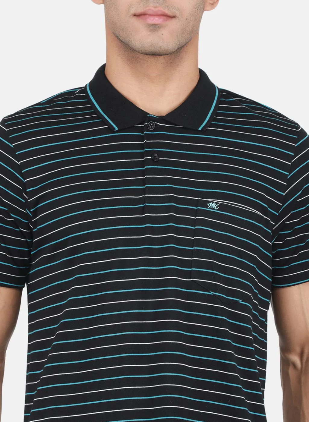 Men Black Stripe Lower Set - Image 6