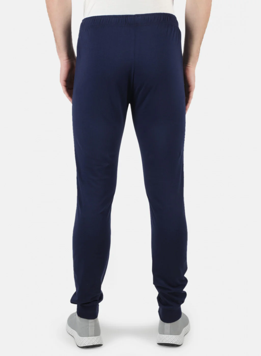 Men Blue Plain Lower - Image 2