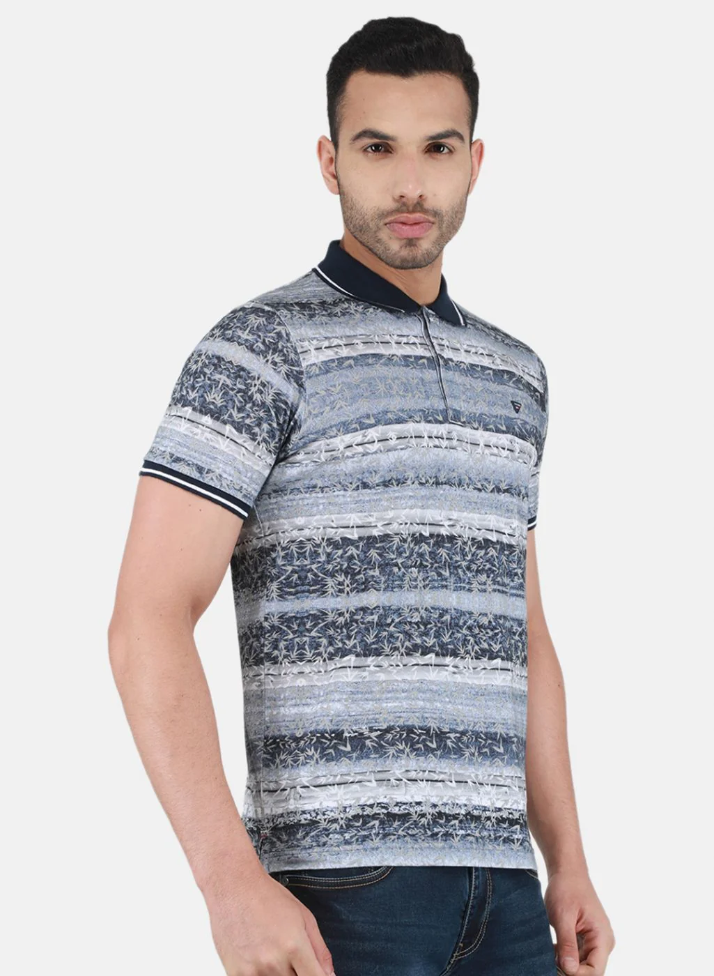 Men Blue Printed T-Shirt - Image 6