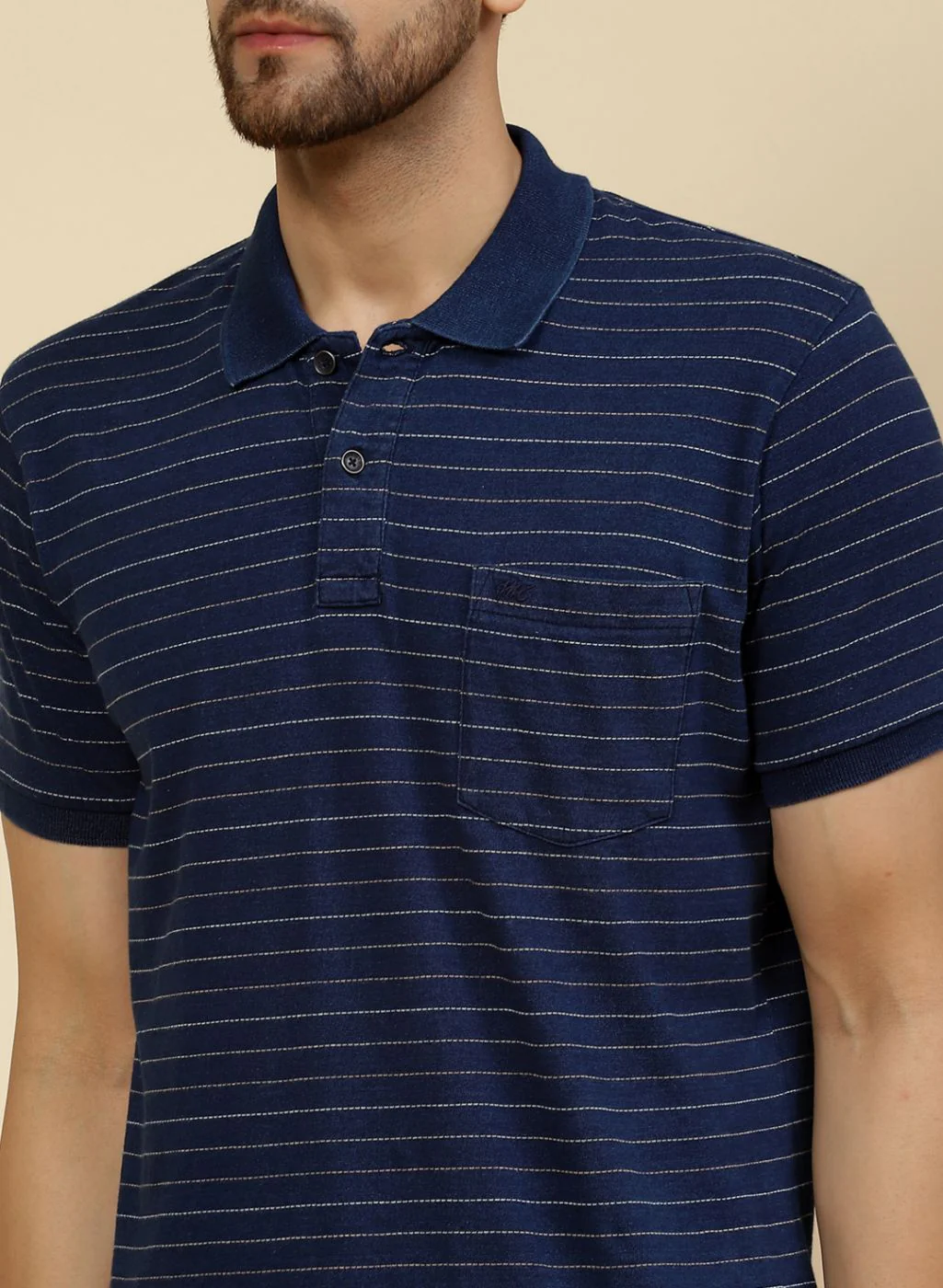 Men Blue Printed T-Shirt - Image 6