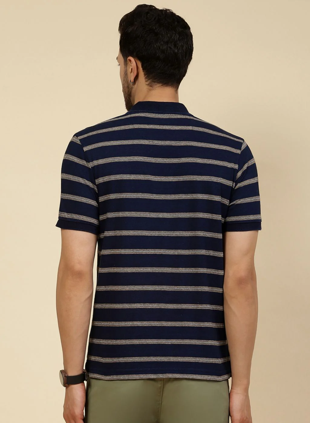 Men Blue Printed T-Shirt - Image 5