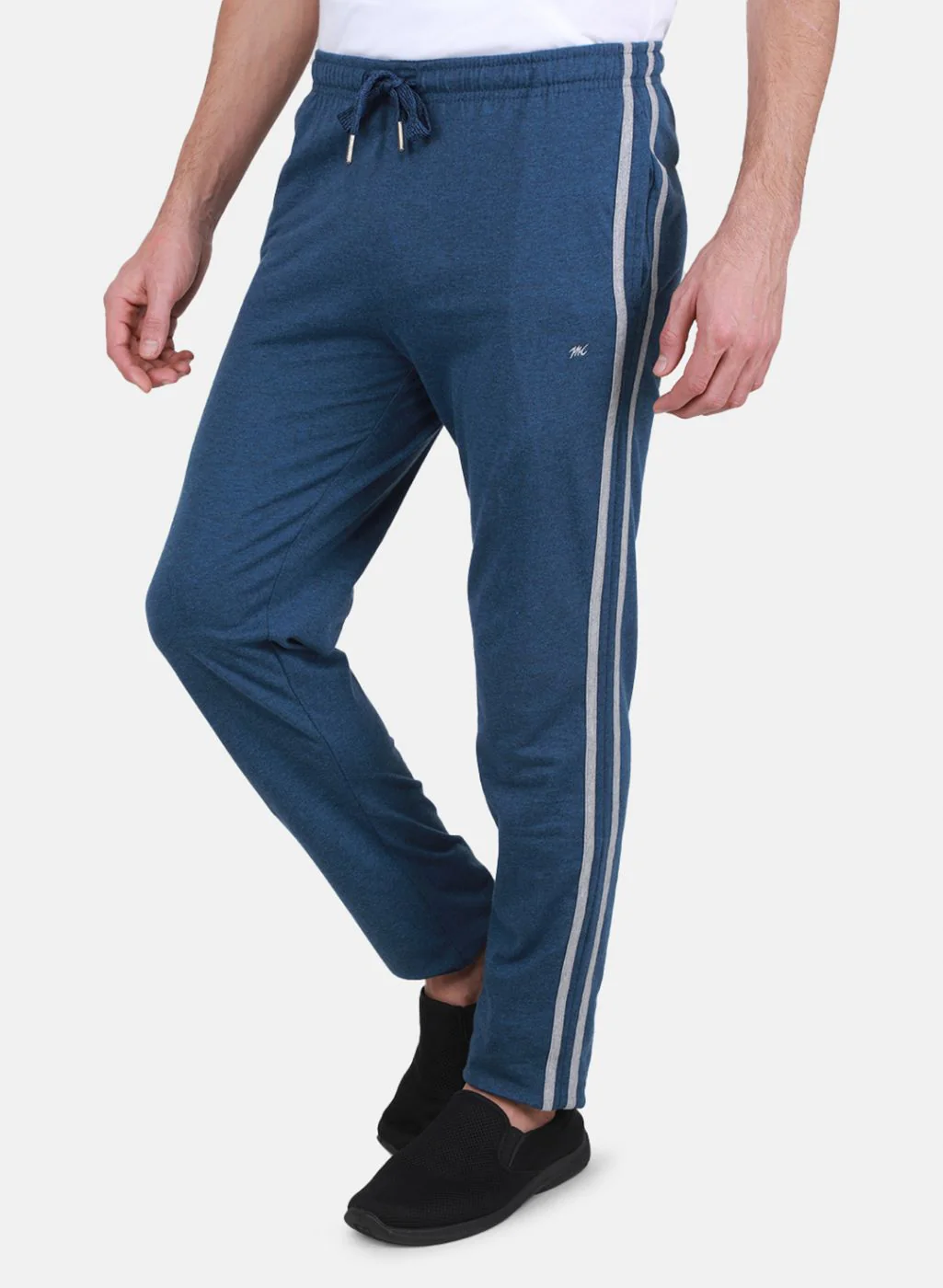 Men Blue Regular Fit Lower - Image 2