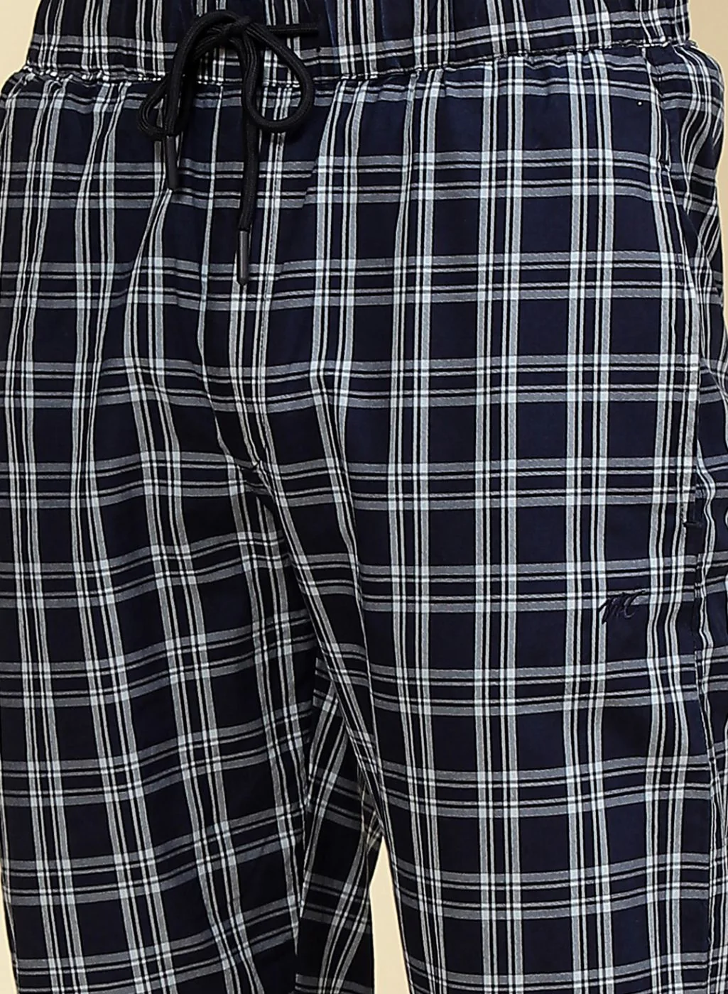 Men Blue Regular Fit Lower - Image 6