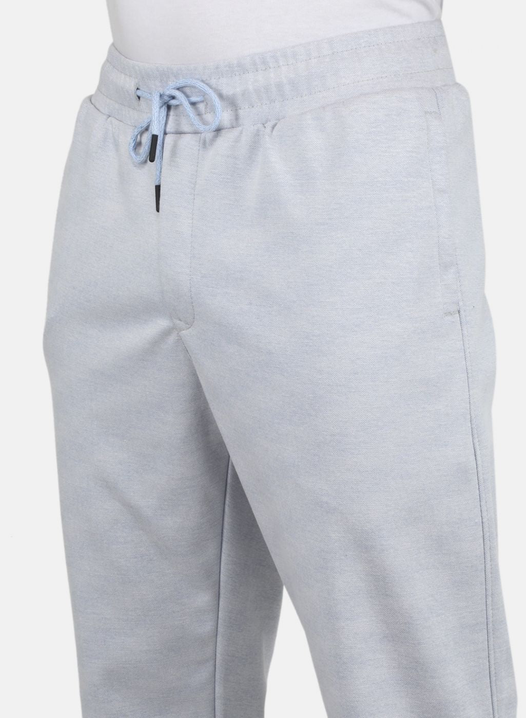 Men Blue Solid Tracksuit - Image 6