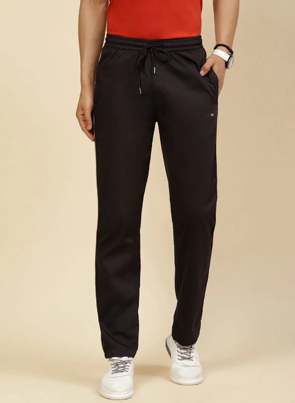 Men Brown Regular Fit Lower - Image 2