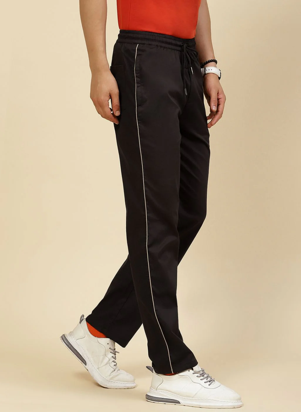 Men Brown Regular Fit Lower - Image 4