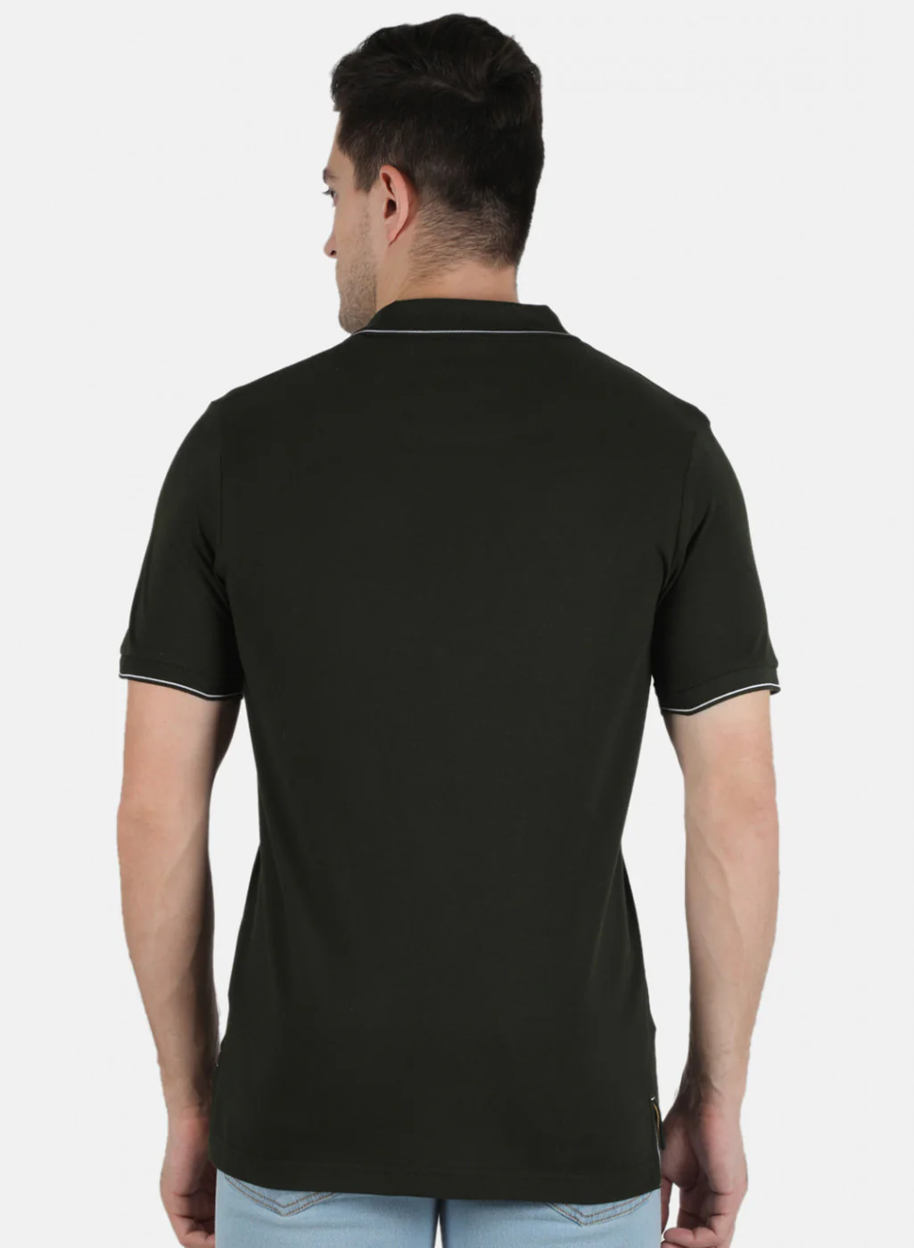Men Green Printed T-Shirt - Image 2