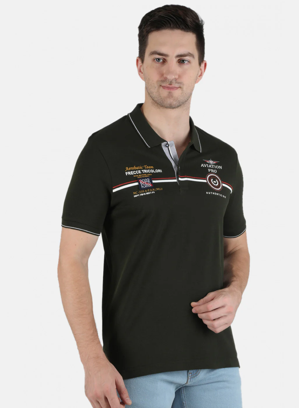 Men Green Printed T-Shirt - Image 6