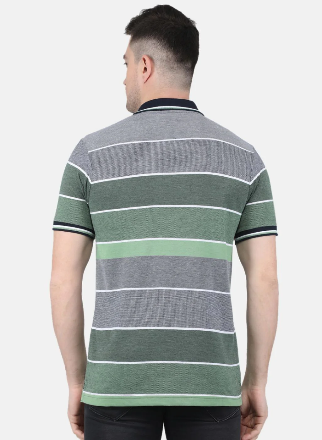 Men Green Printed T-Shirt - Image 3