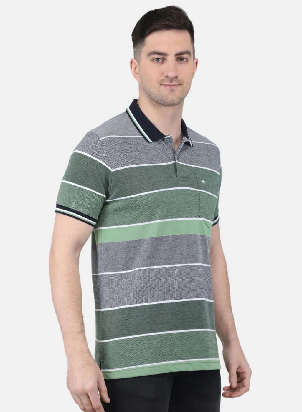 Men Green Printed T-Shirt - Image 6