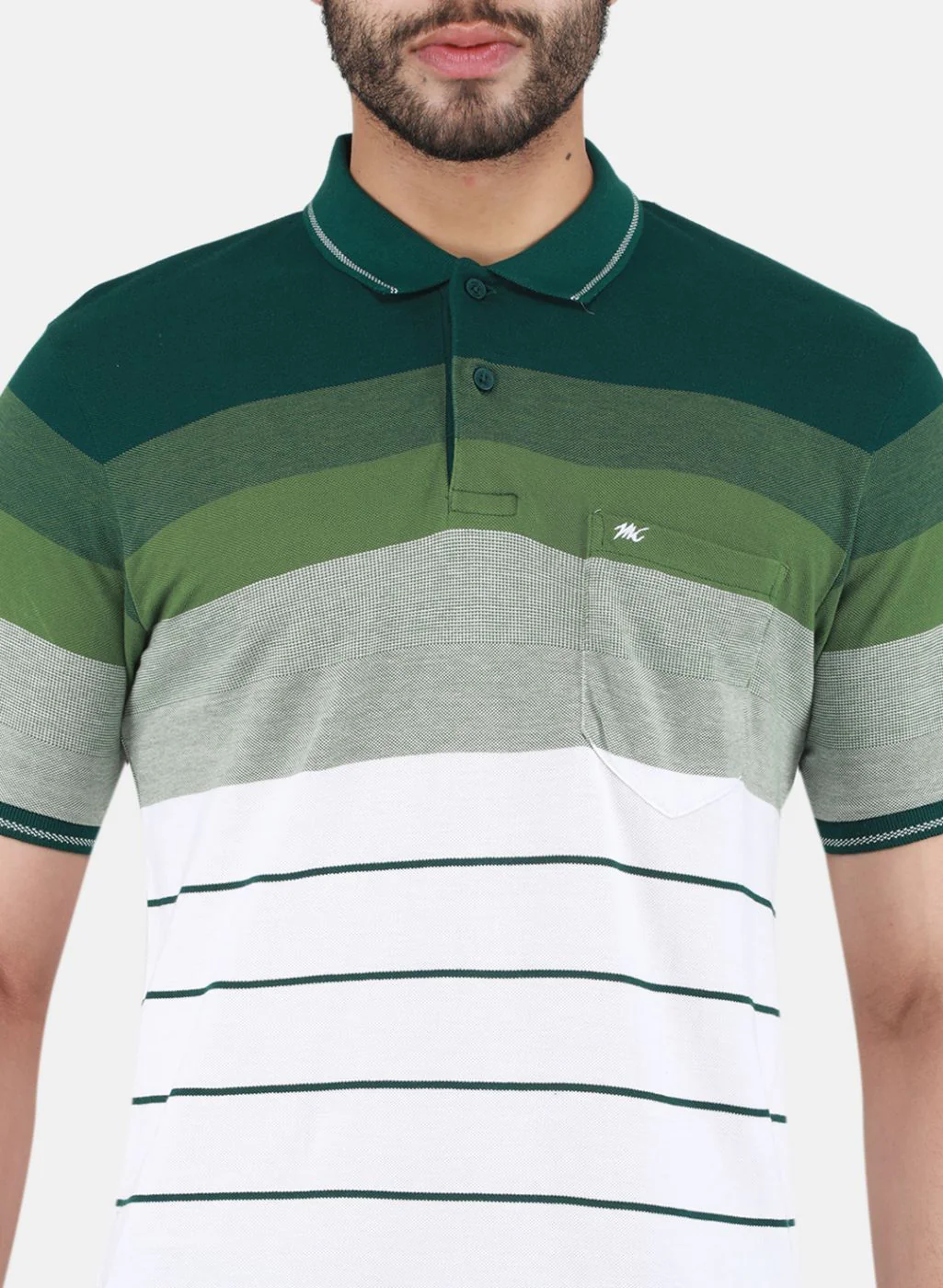 Men Green Printed T-Shirt - Image 5