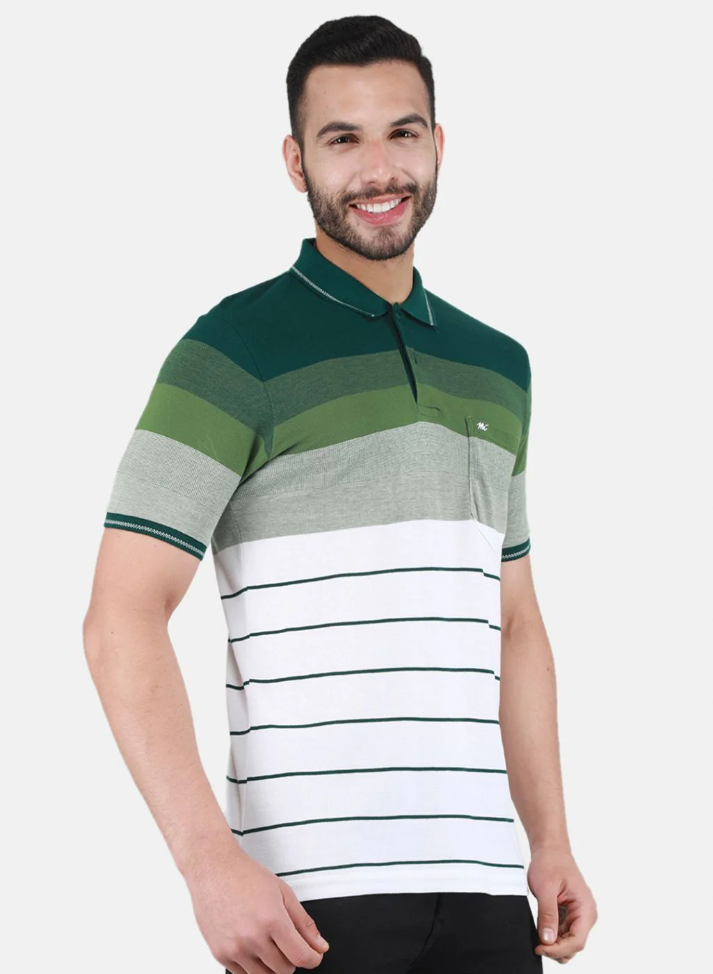 Men Green Printed T-Shirt - Image 6