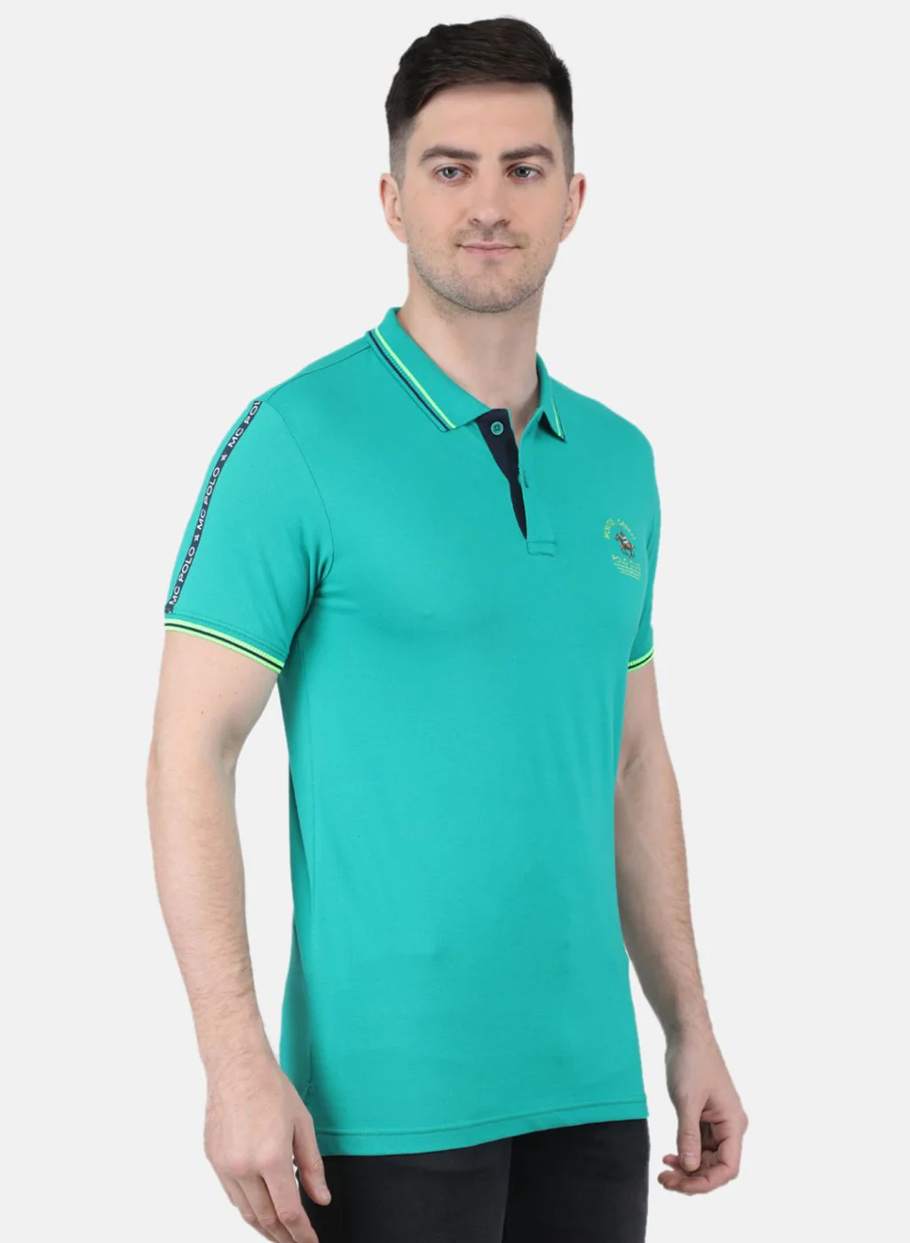 Men Green Printed T-Shirt - Image 6