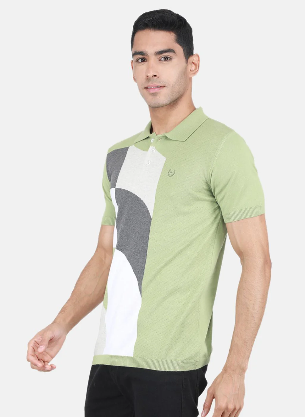 Men Green Printed T-Shirt - Image 2