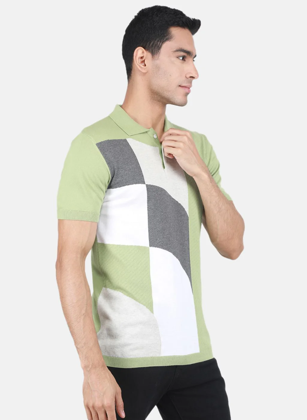 Men Green Printed T-Shirt - Image 6