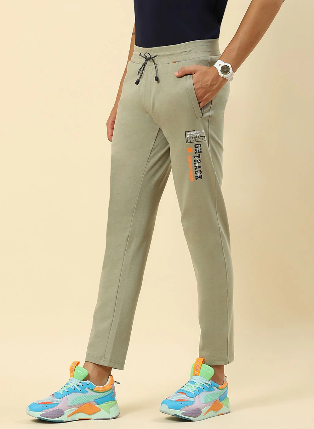 Men Green Regular Fit Lower - Image 3