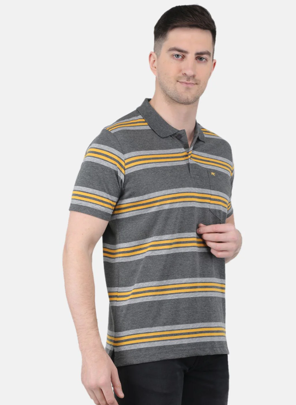 Men Grey Printed T-Shirt - Image 6