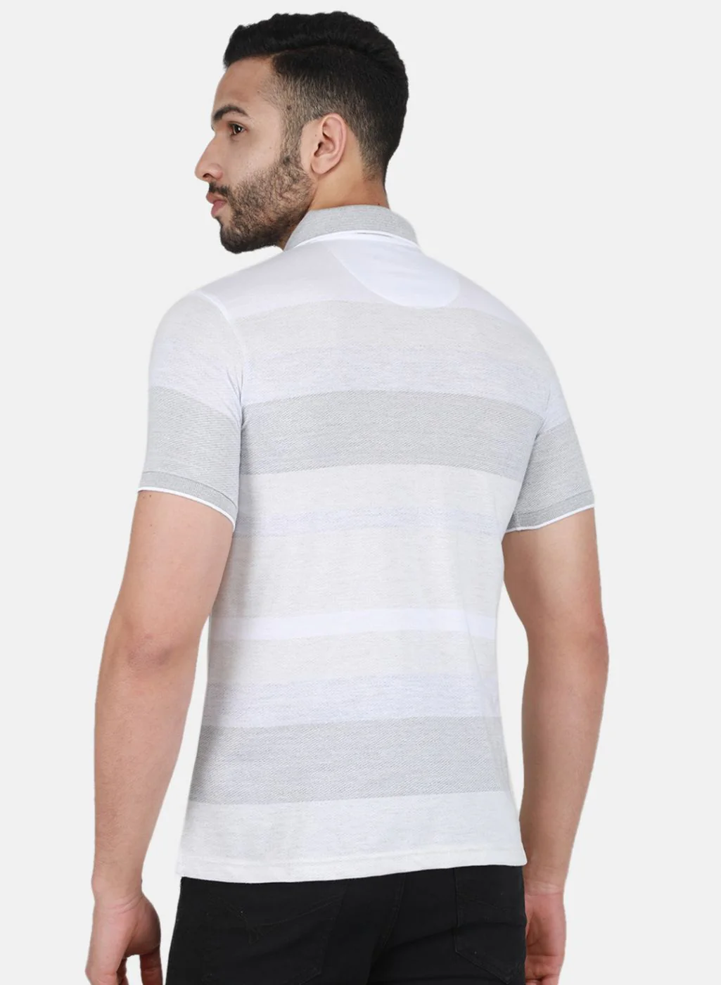 Men Grey Printed T-Shirt - Image 3