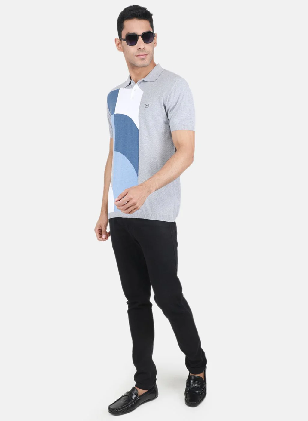 Men Grey Printed T-Shirt - Image 4