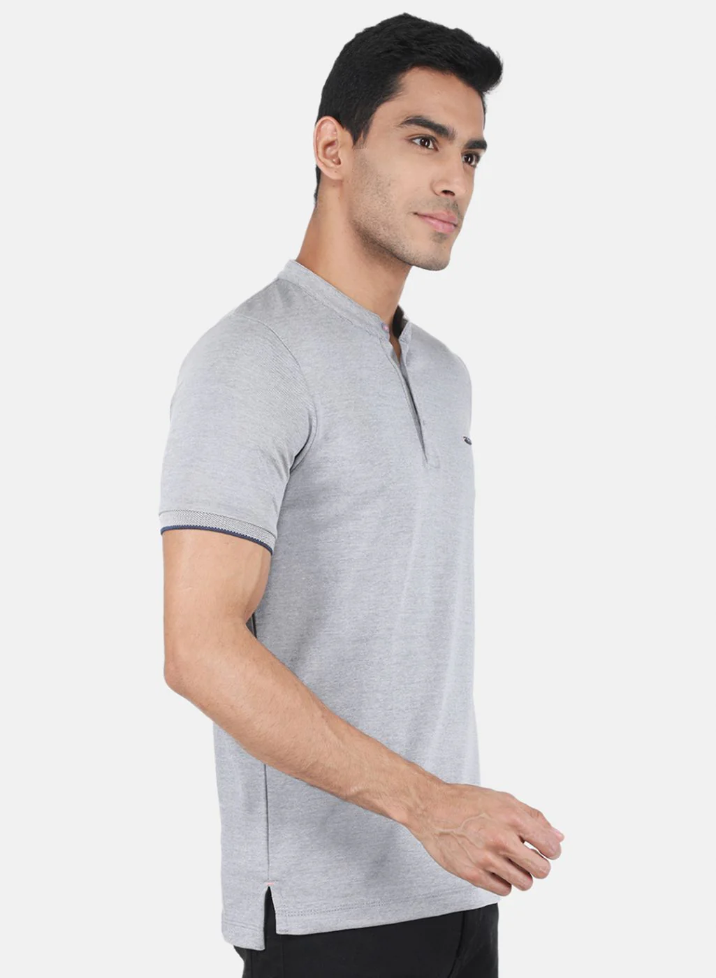 Men Grey Printed T-Shirt - Image 6