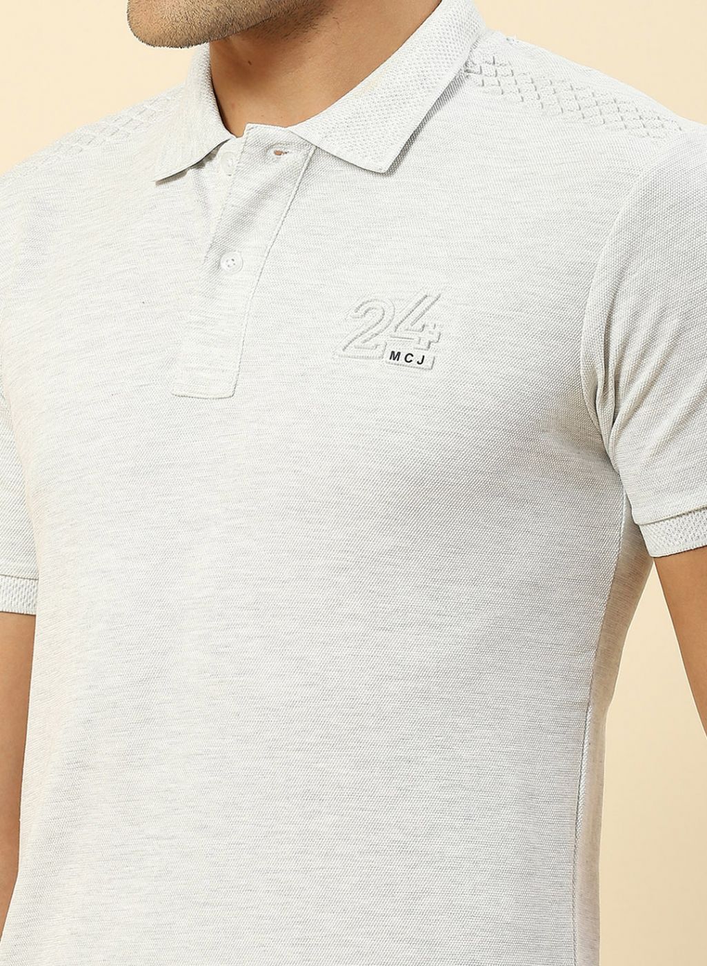 Men Grey Printed T-Shirt - Image 6