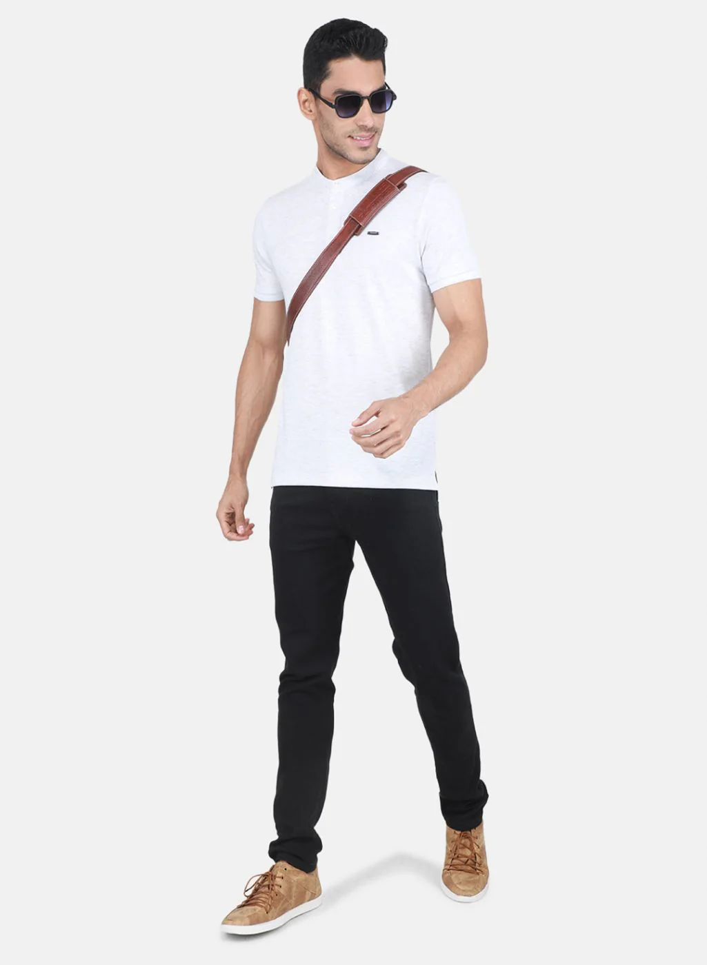 Men Grey Printed T-Shirt - Image 4