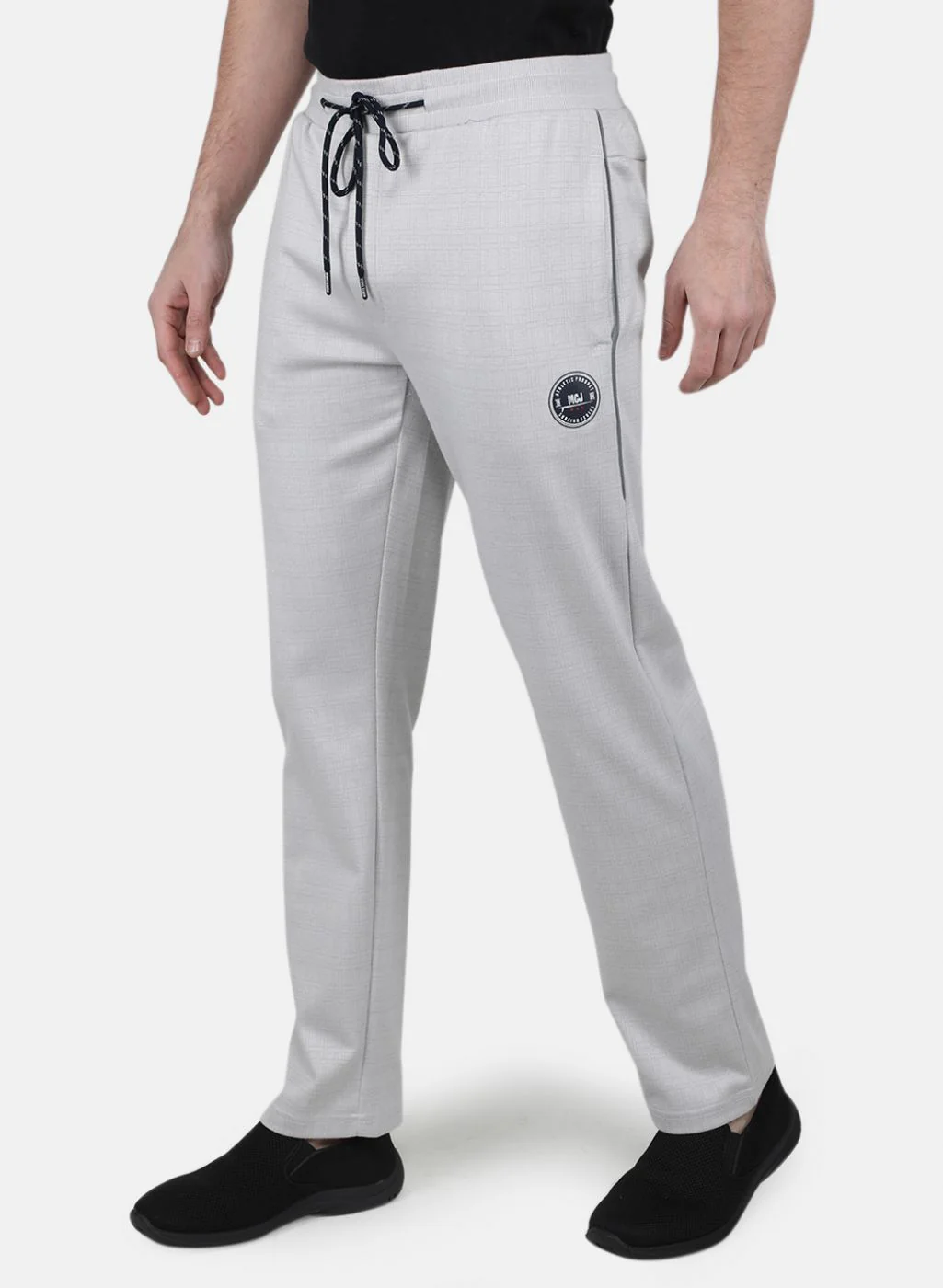 Men Grey Regular Fit Lower - Image 2