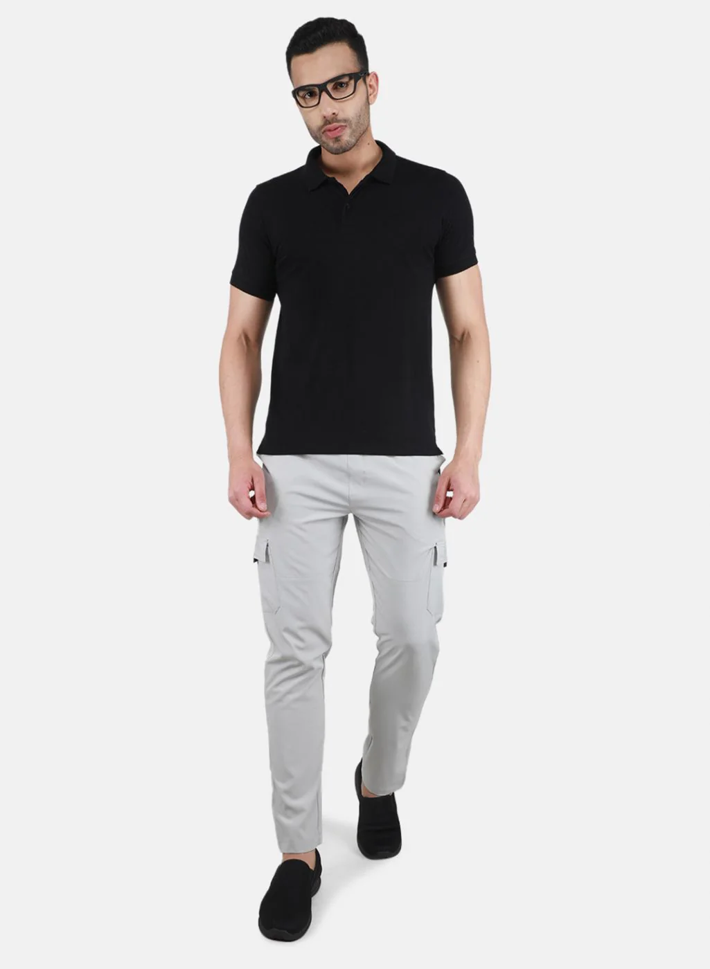 Men Grey Regular Fit Lower - Image 4