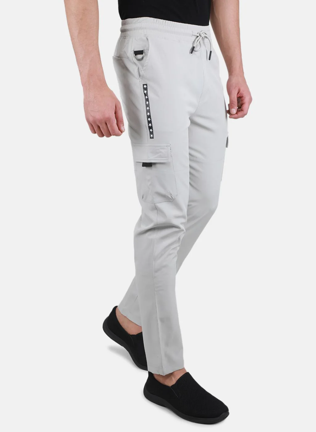 Men Grey Regular Fit Lower - Image 6