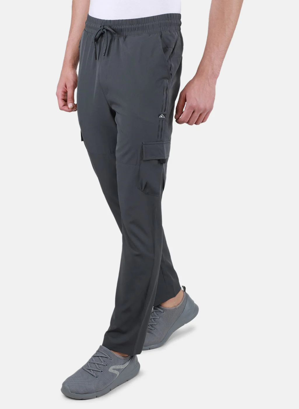 Men Grey Regular Fit Lower - Image 2