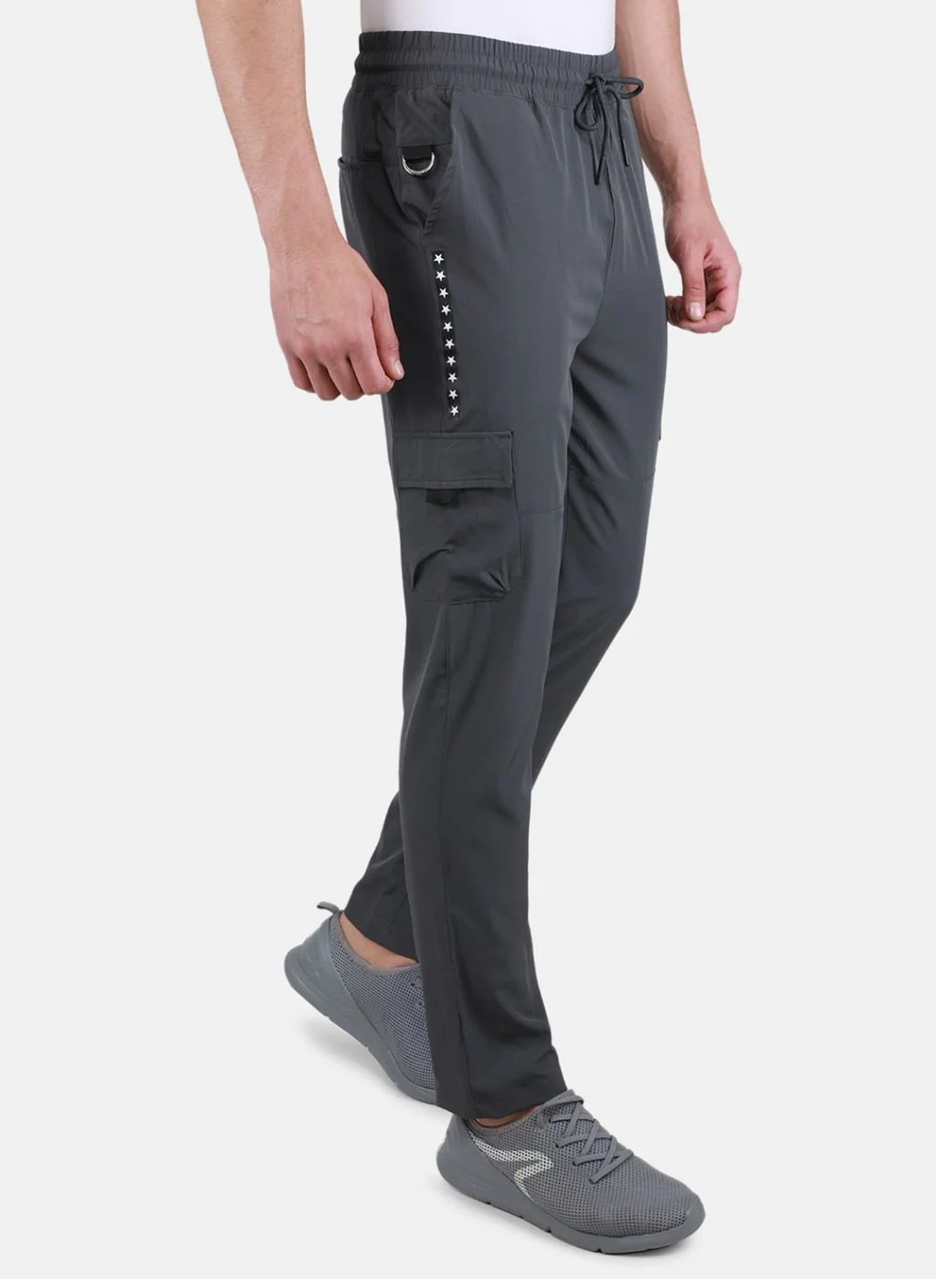 Men Grey Regular Fit Lower - Image 6