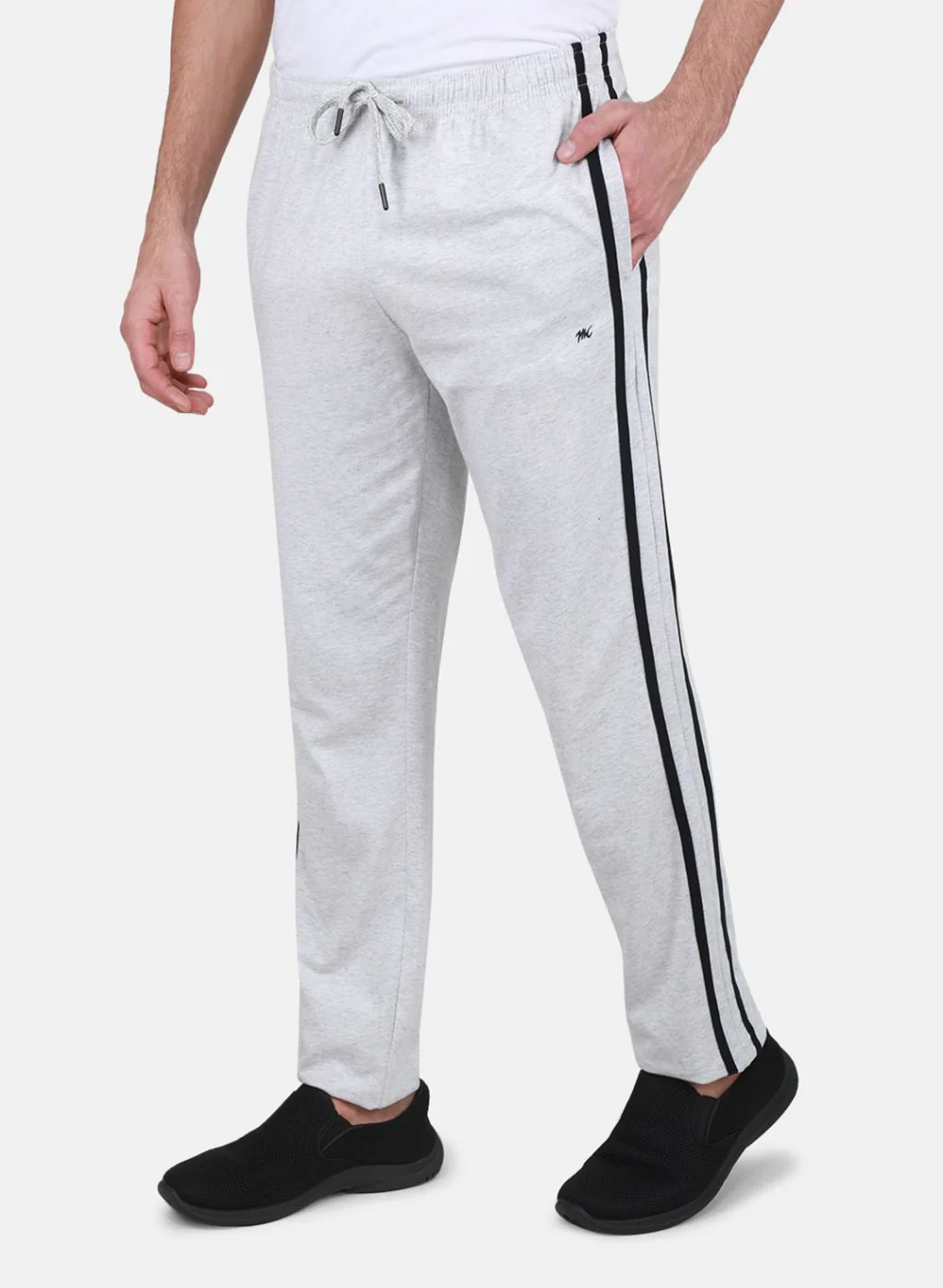 Men Grey Regular Fit Lower - Image 2
