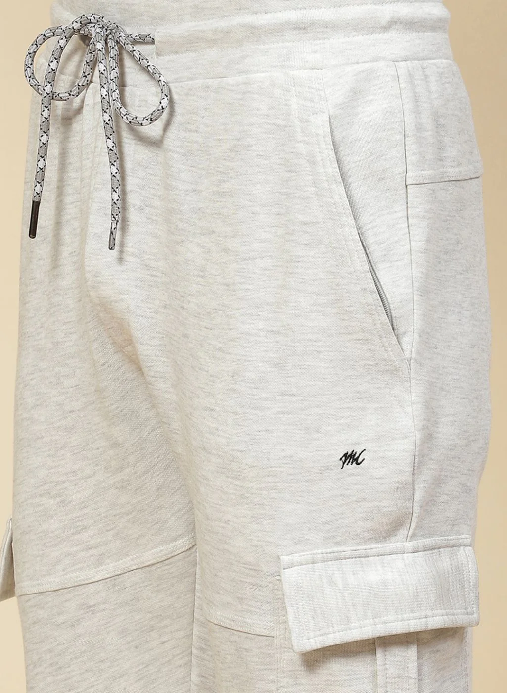 Men Grey Regular Fit Lower - Image 6