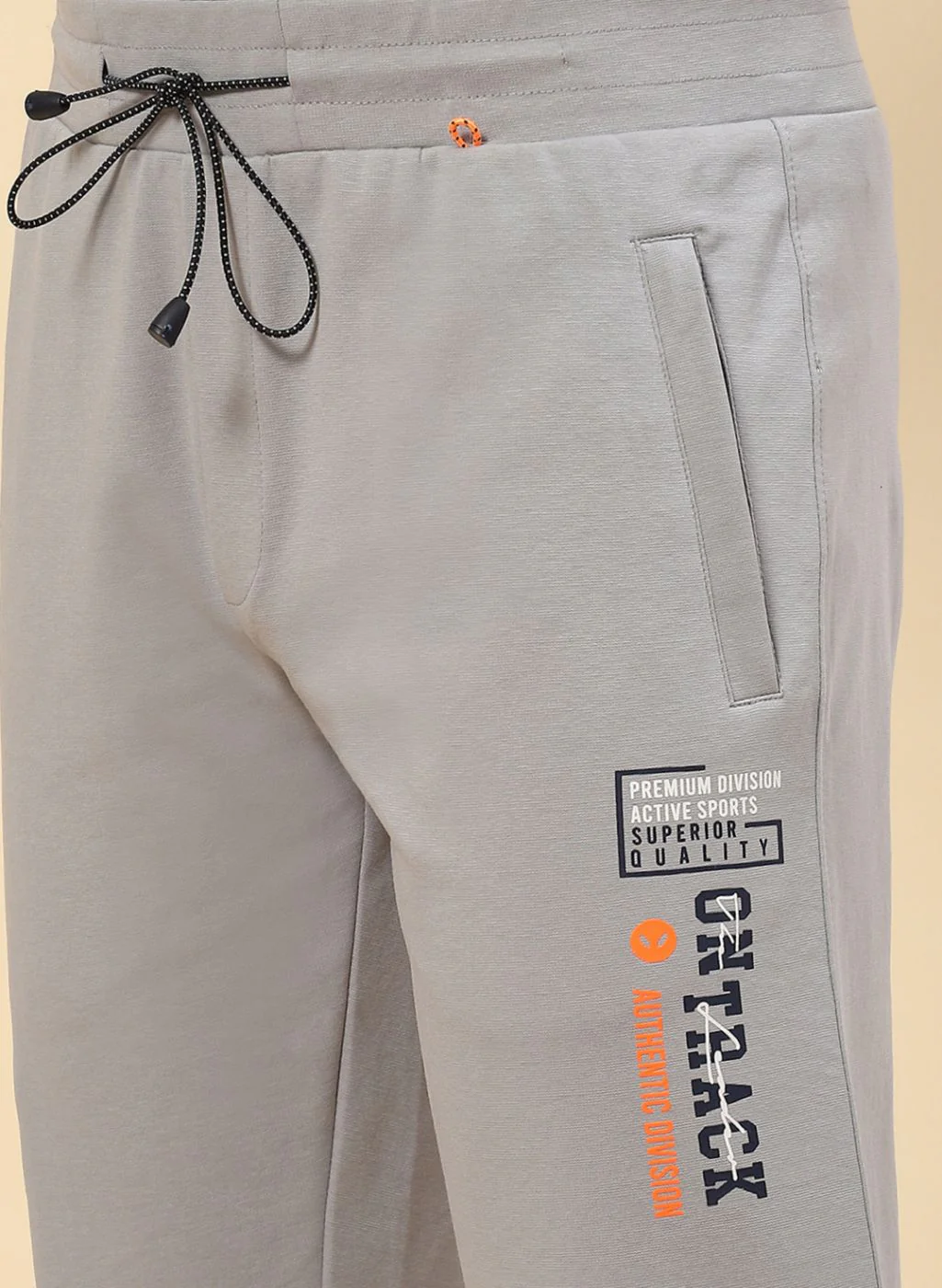Men Grey Regular Fit Lower - Image 6