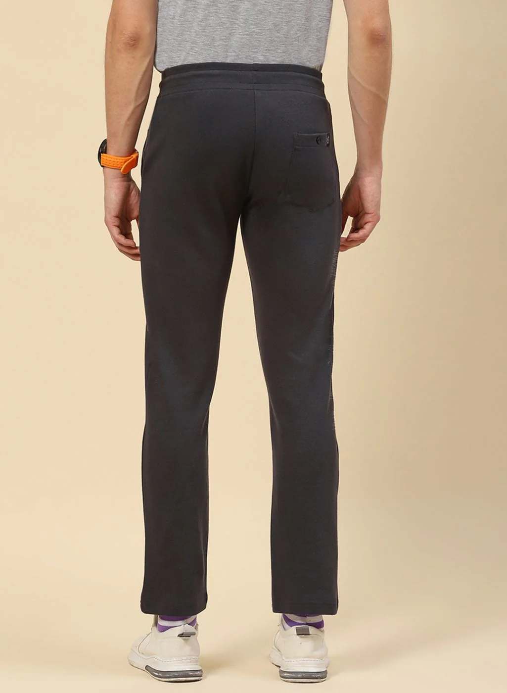 Men Grey Regular Fit Lower - Image 5