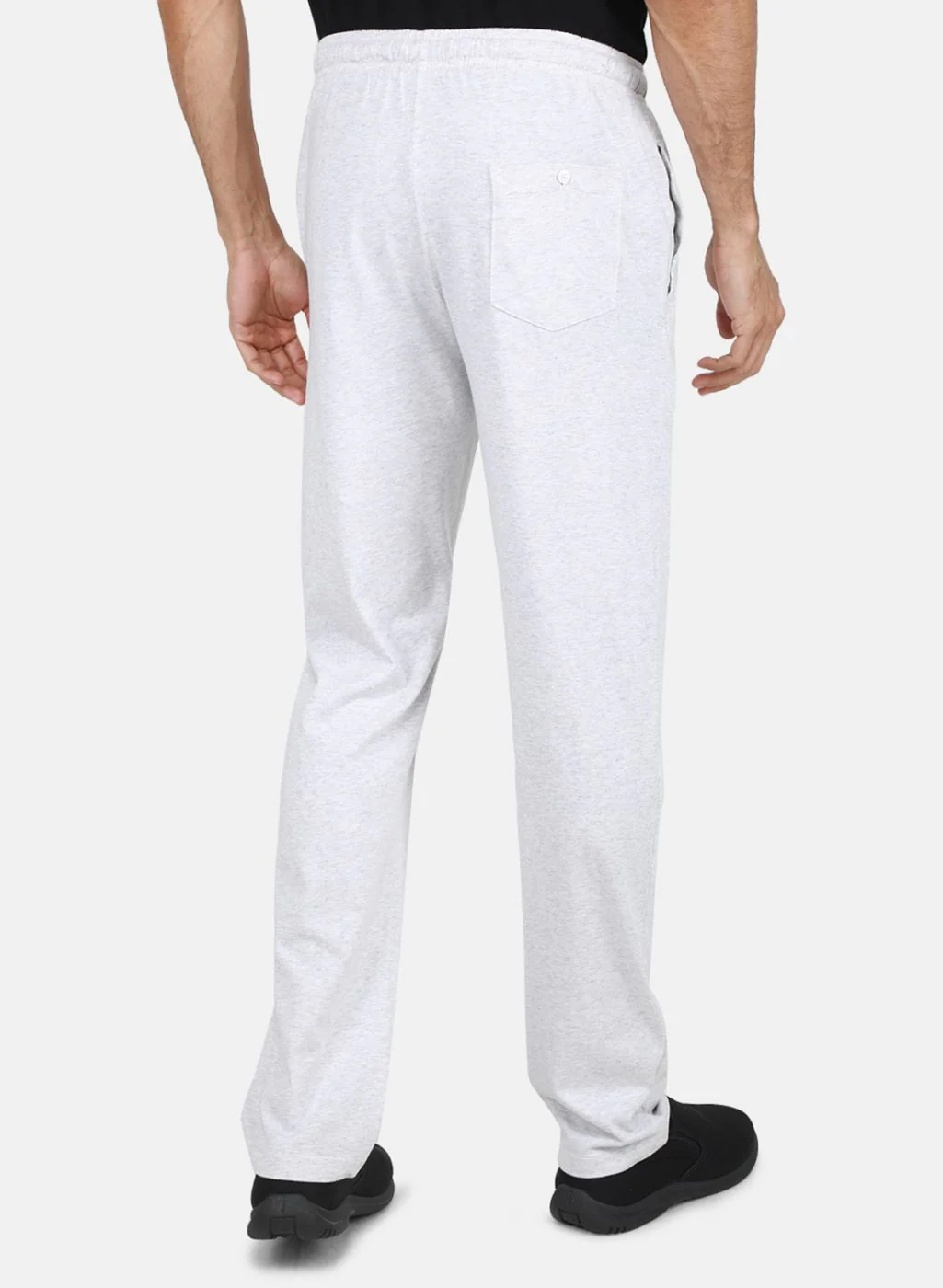 Men Grey Regular Fit Lower - Image 3