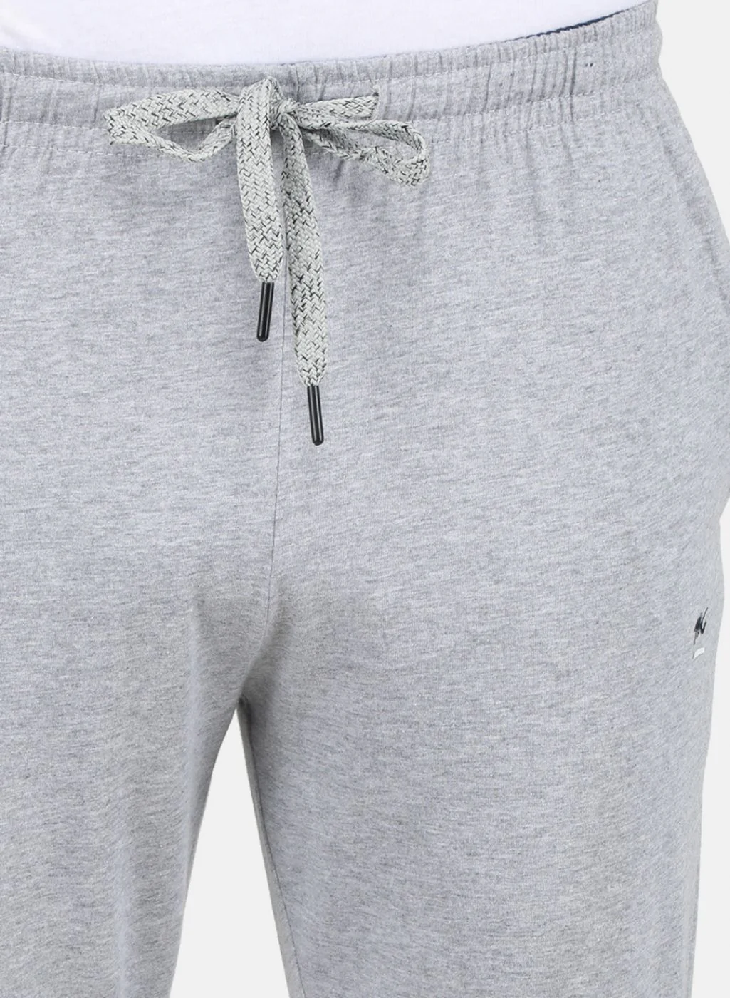 Men Grey Solid Capri - Image 5